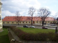 Olomouc-Klášterní Hradisko-Sušilovo náměstí a Armádní domov pro vysloužilce-Foto:Ulrych Mir.