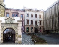 Olomouc-Mořické náměstí-Edelmannův palác-zadní část s portálem pánů Bruntálských z Vrbna-Foto:JUlrych Mir.