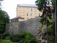 Olomouc-Bezručovy sady-hradby pod klášterem augustiniánek-Foto:Ulrych Mir.