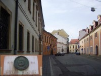 Olomouc-Křižovského ulice-pamětní deska-Foto:Ulrych Mir.