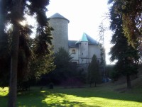 Šternberk-hrad z parku-Foto:Ulrych Mir.