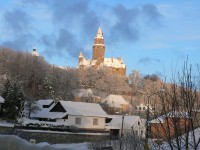 Bouzov-hrad v zimě-celkový-Foto:Furo Jiří