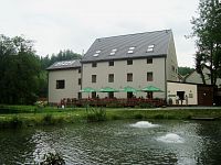 Kružberk-Davidův mlýn s vodní elektrárnou-restaurace