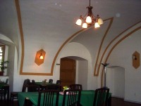 Svatý Kopeček-restaurace a hotel Fojtství-interiér restaurace-Foto:Ulrych Mir.