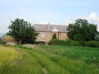 Drahanovice-Lusthós(Lusthaus), bývalá myslivna vybudovaná ze zbytků Horní tvrze-Foto:Ulrych Mir.