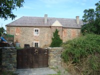 Drahanovice-Lusthós(Lusthaus), bývalá myslivna vybudovaná ze zbytků Horní tvrze-Foto:Ulrych Mir.