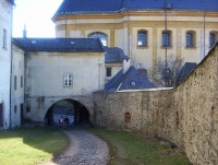 Šternberk-hradní brána z nádvoří-Foto:Ulrych Mir.