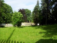 Bruntál-zámek-krajinářský park a salla terrena s balustrádou a terasou-Foto:Ulrych Mir.