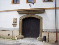 Zábřeh-zámek-vstupní portál na jižním průčelí-Foto:Ulrych Mir.