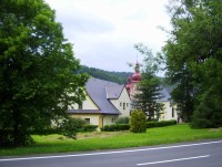 Loučná nad Desnou-Domeček,bývalá fara a zámek