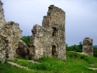 Brníčko-hradní palác od západu-Foto:Ulrych Mir.