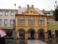 Vrchlabí-Masarykovo náměstí-Foto:Ulrych Mir.