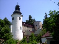 Úsov-hrad s Hladovou věží a Vlašimkou-Foto:Ulrych Mir.