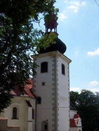Radenín-kostel sv.Markéty od severu-Foto:Ulrych Mir.