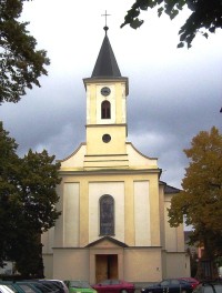 Hodolany-kostel Panny Marie Pomocné z r.1907-průčelí-Foto:Ulrych Mir.