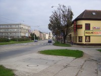 Hodolany-Hodolanská ulice a kostel Československé církve husitské-Foto:Ulrych Mir.