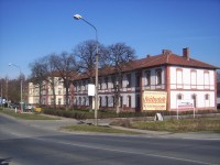 Hodolany-Holická ulice-bývalá jezdecká kasárna, nyní sídlo Policie a dalších organizací-Foto:Ulrych Mir.
