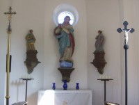 Týneček-kaple Neposkvrněného početí Panny Marie z r.1888-interiér-Foto:Ulrych Mir.