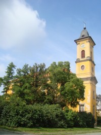 Jaroměř-Josefov-empírový kostel N. P. Marie z r. 1810-Foto:Ulrych Mir.