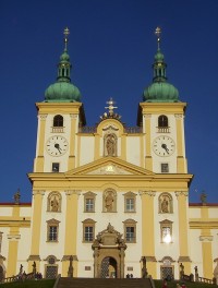 Svatý Kopeček-basilika minor Navštívení Panny Marie-průčelí-Foto:Ulrych Mir.