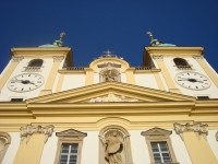 Svatý Kopeček-basilika minor Navštívení Panny  Marie-detail věží-Foto:Ulrych Mir.
