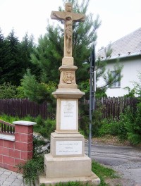 Svatý Kopeček-kříž na křižovatce s ulicí K Hájence před ZOO-Foto:Ulrych Mir.