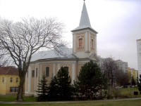 Nová Ulice-kostel Panny Marie Pomocné z let 1774-80 z ulice I.P.Pavlova-Foto:Ulrych Mir.