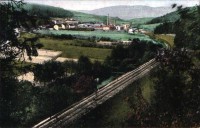 Hlubočky-Mariánské Údolí a železniční trať z Velké Bystřice-sbírka:Ulrych Mir.