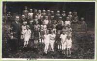 Hlubočky-Mariánské Údolí-1.třída menšinové školy v r.1927-sbírka:Ulrych Mir.