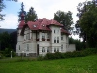 Vrbno pod Pradědem-penzion, bývalá vila Grohmannů u Železné-Foto:Ulrych Mir.
