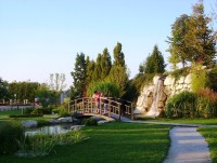 Bystrovany-Přírodní ráj Horizont-arboretum s jezírkem a vodopádem-Foto:Ulrych Mir.