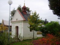 Hejčín-Mrštíkovo náměstí-kaple sv.Jana Nepomuckého z r.1821-Foto:Ulrych Mir.