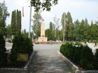 Neředín-Ústřední hřbitov-Vojenský hřbitov s pomníkem R.A. padlým v II.světové válce-Foto:Ulrych Mir.
