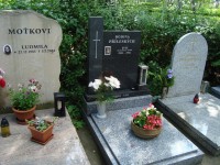 Neředín-Ústřední hřbitov-rodina akademického malíře Ivo Příleského-Foto:Ulrych Mir.