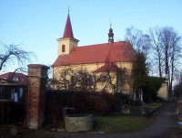 Nové Sady-Dolní Novosadská ulice-kostel sv.Filipa a Jakuba z r.1775-Foto:Ulrych Mir.