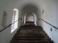 Olomouc-Bezručovy sady-Michalský výpad-vnitřní schodiště-Foto:Ulrych Mir.