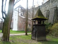Olomouc-Bezručovy sady-dřevěná zvonice u Michalského výpadu-Foto:Ulrych Mir.