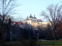 Olomouc-Bezručovy sady-pohled na kostel sv.Michala-Foto:Ulrych Mir.
