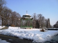 Olomouc-Smetanovy sady v zimě-hudební pavilon-Foto:Ulrych Mir.