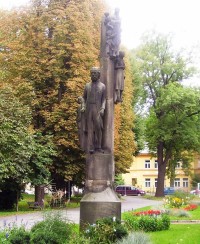 Olomouc-Smetanovy sady-Smetanův pomník z r.1927-Foto:Ulrych Mir.