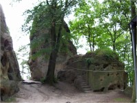 Valečov - skalní hrad