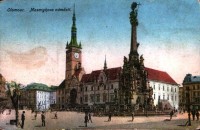 Olomouc-Horní náměstí(Masarykovo nám.) v r.1926-sbírka:Ulrych Mir.