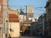 Olomouc-ulice 8.května-chrám sv.Mořice-Foto:Ulrych Mir.