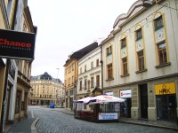 Olomouc-Riegrova ulice a náměstí Národních hrdinů-Foto:Ulrych Mir.
