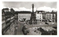 Olomouc-Horní náměstí(Masarykovo nám.) v r.1948-sbírka:Ulrych Mir.