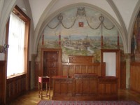 Olomouc-radnice-slavnostní sál -po r.1560-obřadní síň-Foto:Ulrych Mir.
