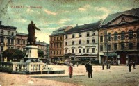 Olomouc-Horní náměstí(Horní nám.) v r.1907-sbírka:Ulrych Mir.