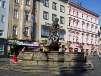 Olomouc-Horní náměstí-Herkulova kašna z r.1688-Foto:Ulrych Mir.