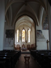 Olomouc-Sokolská ulice-kostel Neposkvrněného početí Panny Marie-interiér-Foto:Ulrych Mir.