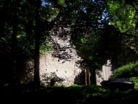 Choustník-hrad-vstupní brána-Foto:Ulrych Mir.